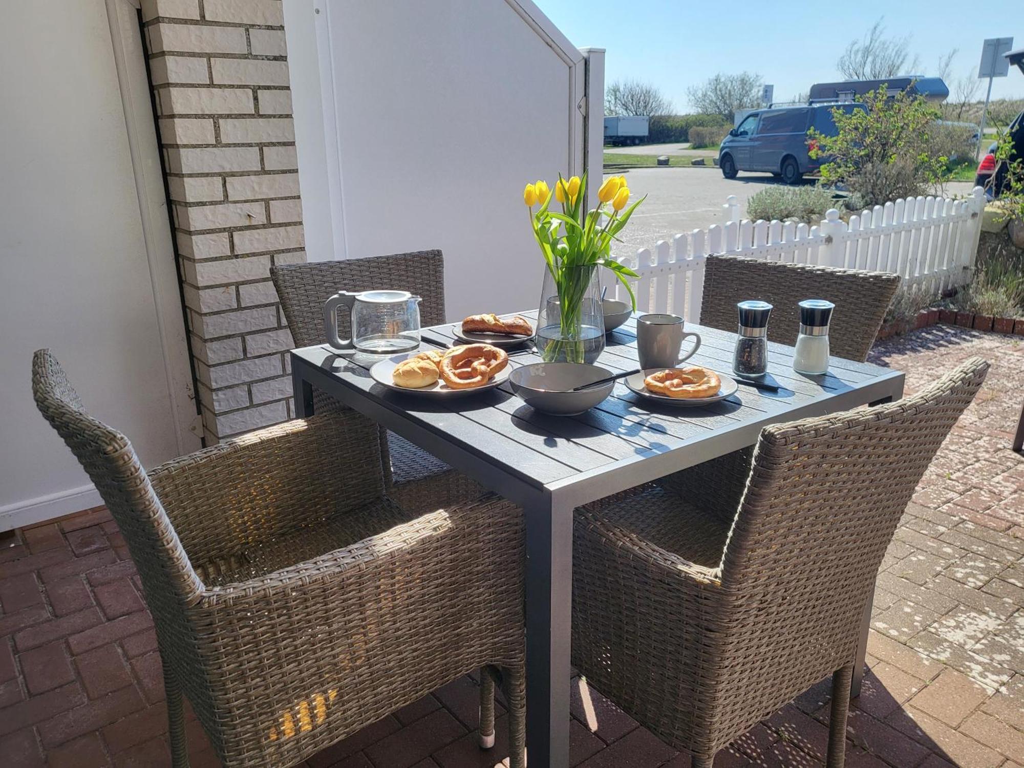 Ferienwohnung Deichglueck - Direkt Am Boehler Sandstrand Санкт-Петер-Ординг Экстерьер фото